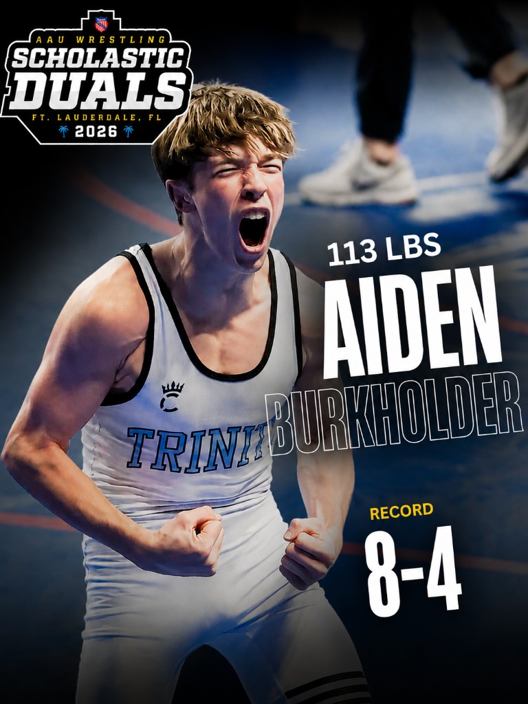 Aiden Burkholder, 113 lbs — AAU Scholastic Duals 2026 athlete card