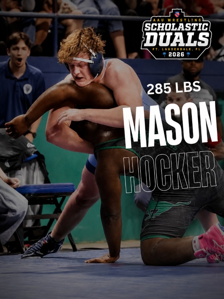 Mason Hocker, HWT — AAU Scholastic Duals 2026 athlete card