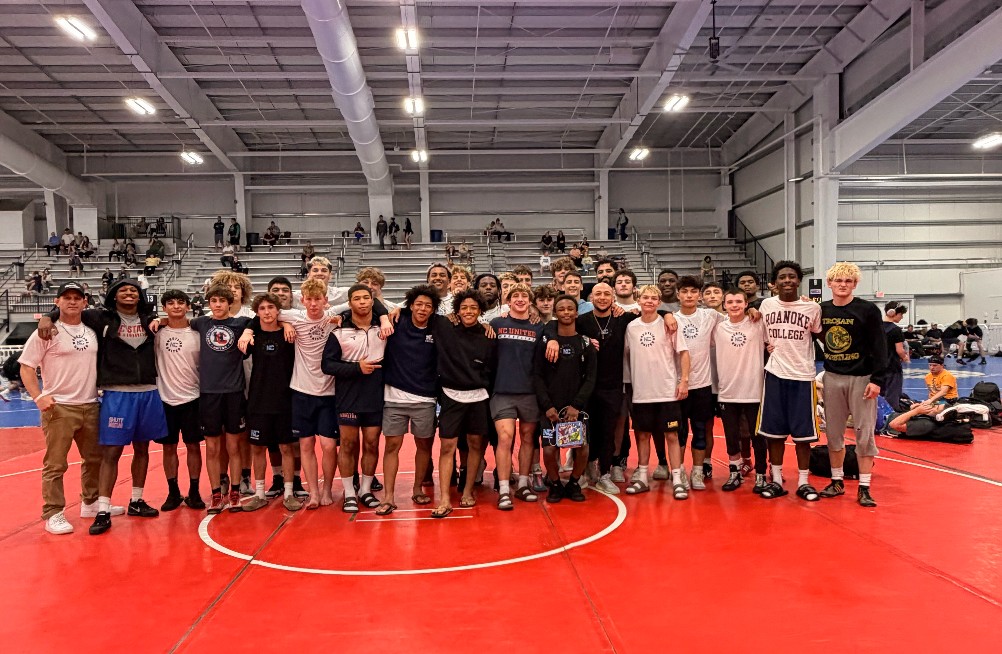 NC United National and Select teams together at NHSCA Duals 2026